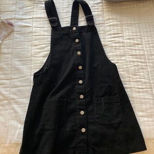 Black Overall Dress